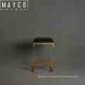 Mayco Vintage Antique Small Wood Stool for Living Room